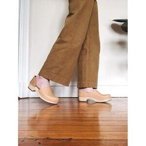 SANDGRENS Clogs Brett Closed Back in Nude Veg sz. 42 (US 11-11.5)